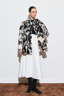 Fery Flocked Print Jacket
