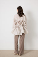 Fiona Green Striped Shirt