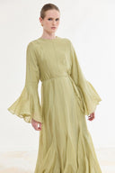 Ruffle Detail Ibiza Dress