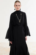 Ruffle Detailed Ibiza Dress