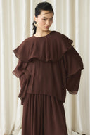Ruffle Detailed Trouser Set