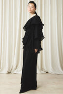 Ruffle Detail Pants Set