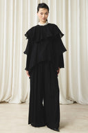 Ruffle Detail Pants Set