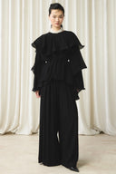 Ruffle Detail Pants Set