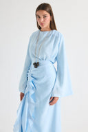 Ruffled Skirt Detail Set