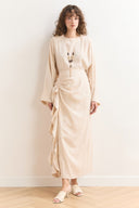 Ruffled Skirt Detail Set