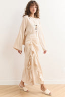 Ruffled Skirt Detail Set