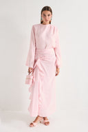 Ruffled Skirt Detail Set