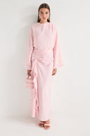 Ruffled Skirt Detail Set