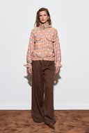 Flowers Pocket Detail Jacket