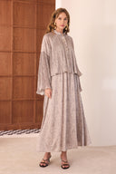 Freddy Patterned Pleated Skirt Set