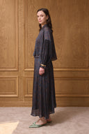 Freddy Patterned Pleated Skirt Set