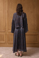 Freddy Patterned Pleated Skirt Set