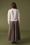 Fringe Detay Triko Hırka