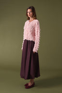 Fringe Detay Triko Hırka
