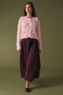 Fringe Detay Triko Hırka