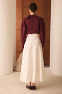 Gabardin Kloş Etek