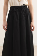 Gabardine Flared Skirt