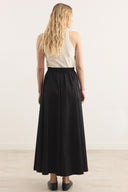 Gabardine Flared Skirt