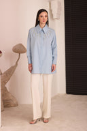 Gale Jeweled Dacron Shirt