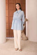 Gale Jeweled Dacron Shirt