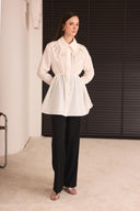 Gale Stone-Embellished Dacron Shirt
