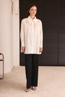 Gale Stone-Embellished Dacron Shirt