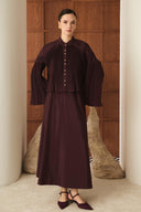 Geliza Pleated Skirt Set