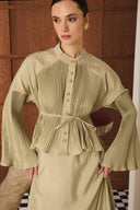 Geliza Pleated Skirt Set