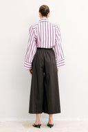 Geniş Paça Poplin Basic Pantolon