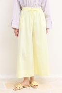 Geniş Paça Poplin Basic Pantolon
