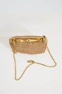 Gold Chain Woven Bag