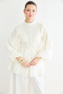 Guipure Embroidered Shirt