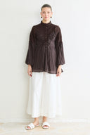 Guipure Embroidered Shirt