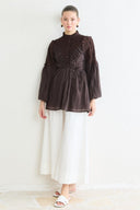 Guipure Embroidered Shirt