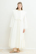 Guipure Lace Dacron Dress