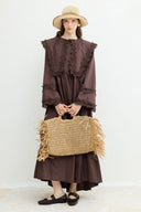 Guipure Lace Dacron Dress