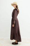 Guipure Lace Dacron Dress
