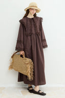 Guipure Lace Dacron Dress