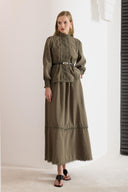 Guipure Skirt Set