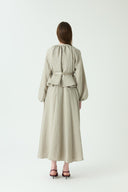 Gwen Zipped Skirt Set