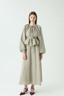 Gwen Zipped Skirt Set
