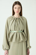 Gwen Zipped Skirt Set