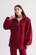 Ring-Zipper Tracksuit Set