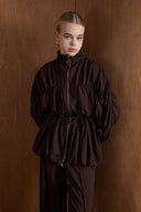Hemma Ruched Detail Trouser Set