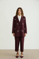 Hillary Butterfly Accessory Jacket Set
