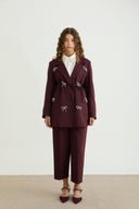 Hillary Butterfly Accessory Jacket Set