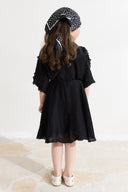Fine Ruffle Detailed Skirt Set