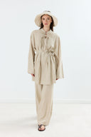 Jack Pleated Front Linen Suit
