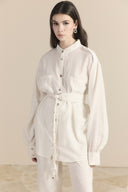 Jacquard Monotoc Double Pocket Trouser Set
